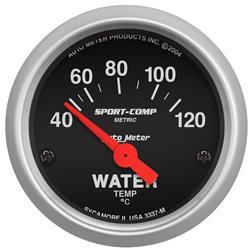 AutoMeter Sport-Comp Analog Gauges 3337-M
