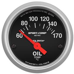 AutoMeter Sport-Comp Analog Gauges 3348-M
