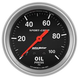 AutoMeter 3421 AutoMeter Sport-Comp Analog Gauges | Summit Racing