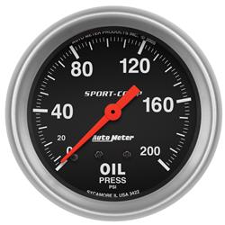 AutoMeter Sport-Comp Analog Gauges 3422