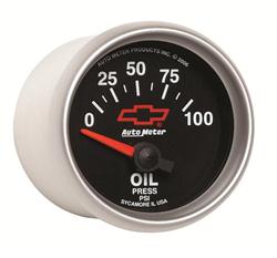 AutoMeter Sport-Comp II Chevy Red Bowtie Analog Gauges 3627-00406