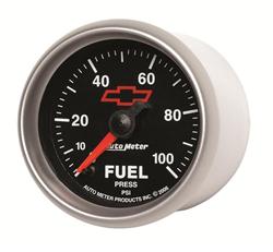 AutoMeter Sport-Comp II Chevy Red Bowtie Analog Gauges 3663-00406
