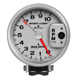 AutoMeter Sport-Comp Silver Tachometers 3910