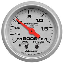 AutoMeter Ultra-Lite Analog Gauges 4303-M