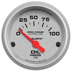 AutoMeter 4327 AutoMeter Ultra-Lite Analog Gauges | Summit Racing