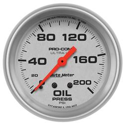 AutoMeter Ultra-Lite Analog Gauges 4422