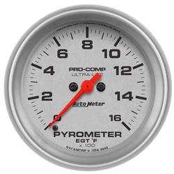 AutoMeter Ultra-Lite Analog Gauges 4444