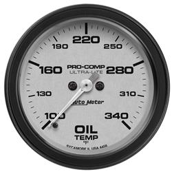 Auto Meter 4440 Ultra-Lite Electric Oil Temperature Gauge