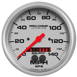 AutoMeter Ultra-Lite Series GPS Enabled Speedometers 4481