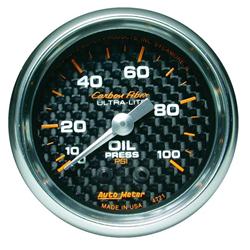 AutoMeter Carbon Fiber Ultra-Lite Analog Gauges 4721