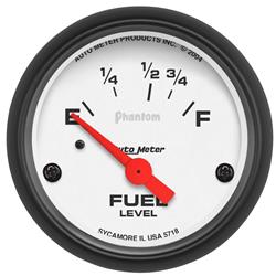 AutoMeter Phantom Analog Gauges 5718