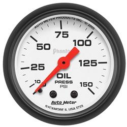 AutoMeter Phantom Analog Gauges 5723