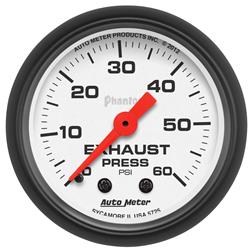 AutoMeter Phantom Analog Gauges 5725