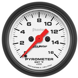 AutoMeter Phantom Analog Gauges 5744
