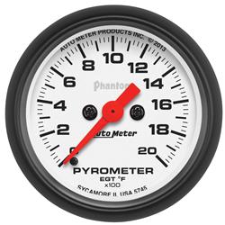 AutoMeter Phantom Analog Gauges 5745