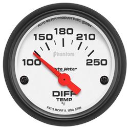 AutoMeter Phantom Analog Gauges 5749