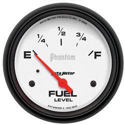 AutoMeter Phantom Analog Gauges 5816