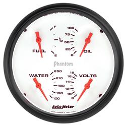AutoMeter Phantom Analog Gauge Kits 5819