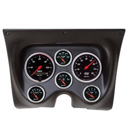 AutoMeter Designer Black Instrument Clusters for 1967-1968 CAMARO, FIREBIRD - 7020-DB