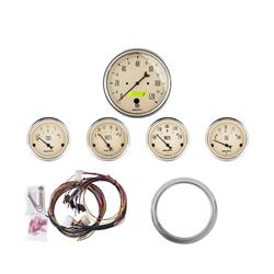 AutoMeter Antique Beige Analog Gauge Kits 7034-AB