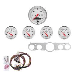 AutoMeter Arctic White Instrument Clusters