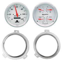 AutoMeter Arctic White Instrument Clusters 7038-03