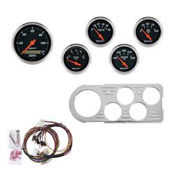 AutoMeter Designer Black Instrument Clusters 7046-DB