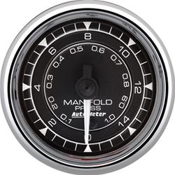 AutoMeter Chrono Chrome Series Analog Gauges 9750