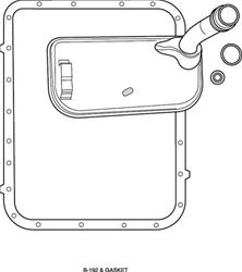 ATP Automotive Automatic Transmission Filters, Direct Fit B-192
