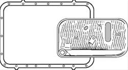 ATP Automotive Automatic Transmission Filters, Direct Fit TF-59