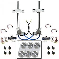 AutoLoc Flat-Glass Power Window Conversion Kits AUTPW55BBA203