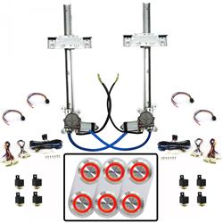 AutoLoc Flat-Glass Power Window Conversion Kits AUTPW55BBA213