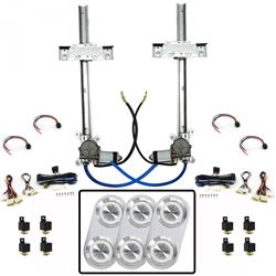 AutoLoc Flat-Glass Power Window Conversion Kits AUTPW55BBA233