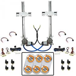 AutoLoc Flat-Glass Power Window Conversion Kits AUTPW55BBA243