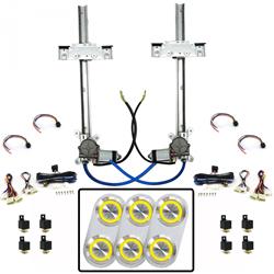 AutoLoc Flat-Glass Power Window Conversion Kits AUTPW55BBA263
