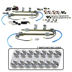 AutoLoc Flat-Glass Power Window Conversion Kits AUTPW55BBA207