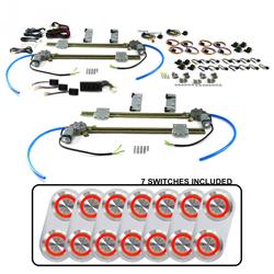 AutoLoc Flat-Glass Power Window Conversion Kits AUTPW55BBA217