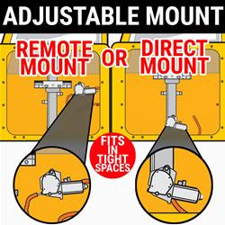AutoLoc Flat-Glass Power Window Conversion Kits for 1938 MODEL 82 A - AUTA33BBC
