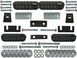 Auto Pro USA Body Mount Kits with Hardware for 1956-1957 ONE-FIFTY SERIES, 1957 TWO-TEN SERIES - BM1024KIT