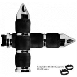 Avon Grips Air Cushion Spike Metric Cruiser Grips MT-AIR-90-CH-SP