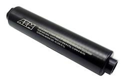 AEM Electronics Universal High-Flow Inline 7 Microns Fuel Filter with -10 AN Inlet Size 25-201BK