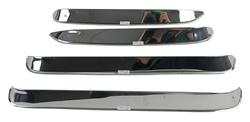 Auto Ventshade Stainless Steel Ventshades for 1996 F-250, 1997 F-250 HD, 1987-1997 F-350 - 14075