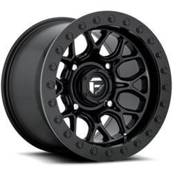 Fuel Off-Road D916 Tech UTV Beadlock Matte Black Wheels 15x10