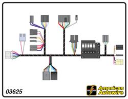 American Autowire Wiring Harnesses 03625