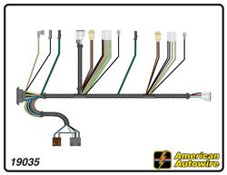 American Autowire Factory-Fit Wiring Harnesses for 1973 CHEVELLE, EL CAMINO - 19035