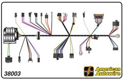 American Autowire Factory-Fit Wiring Harnesses for 1979 CAMARO - 38003