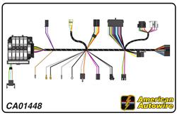 American Autowire Factory-Fit Wiring Harnesses for 1970 CAMARO - CA01448