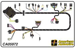 American Autowire Factory-Fit Wiring Harnesses for 1980 CAMARO - CA05972