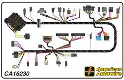 American Autowire Factory-Fit Wiring Harnesses for 1981 CAMARO - CA16230