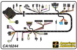 American Autowire Factory-Fit Wiring Harnesses for 1981 CAMARO - CA16244